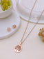 Vanya Rose Gold Tree of Life Necklace Set