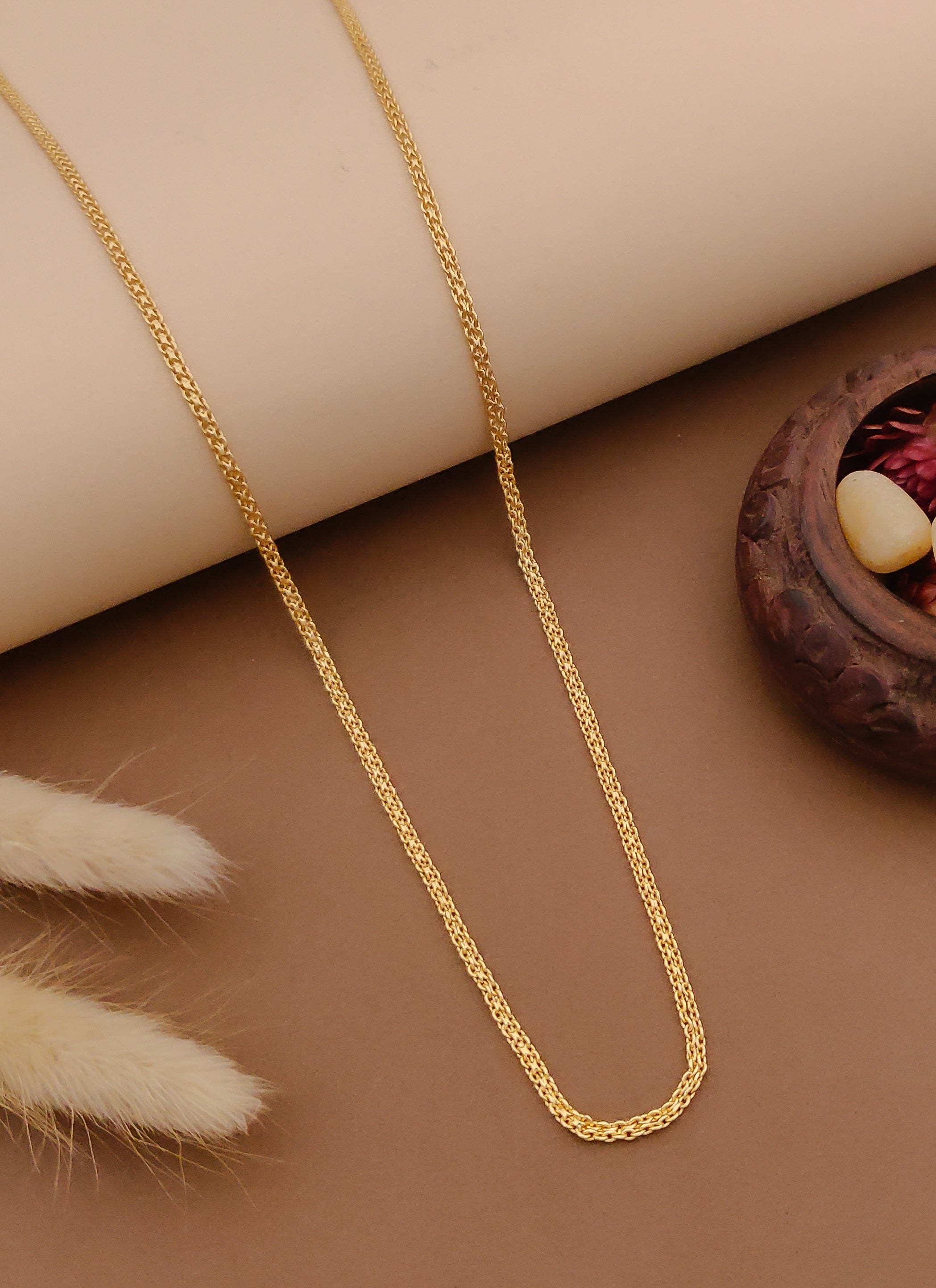 Woven Double Link Chain