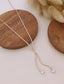 Aveline Crystal Heart Drop Necklace