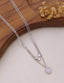 Selene Layered Crystal Pendant Necklace