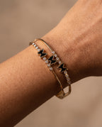 Serena Butterfly Trio Rose-Gold Tone Bracelet