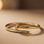 Luxe Nail Crystal Cuff Bracelet
