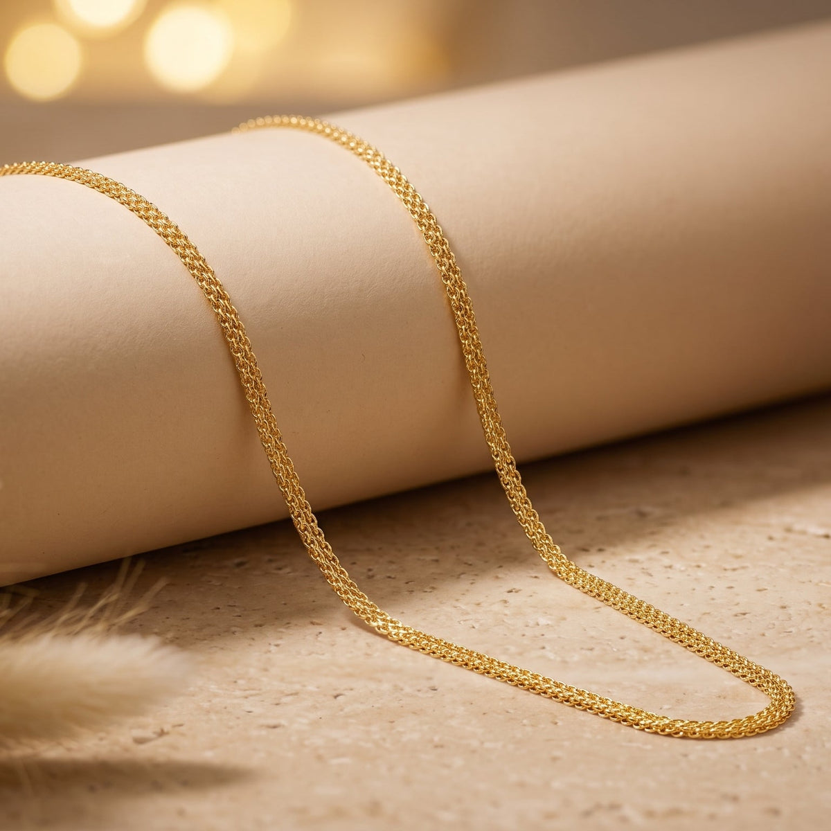 Woven Double Link Chain
