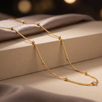 Minimal Beaded Station Chain