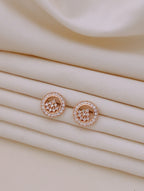 Celeste Crystal Halo Stud Earrings
