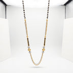 Tavisha Two-Tone Layered Black Bead Mangalsutra
