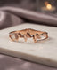 Aurelia Butterfly Gold-Tone Open Cuff Bracelet